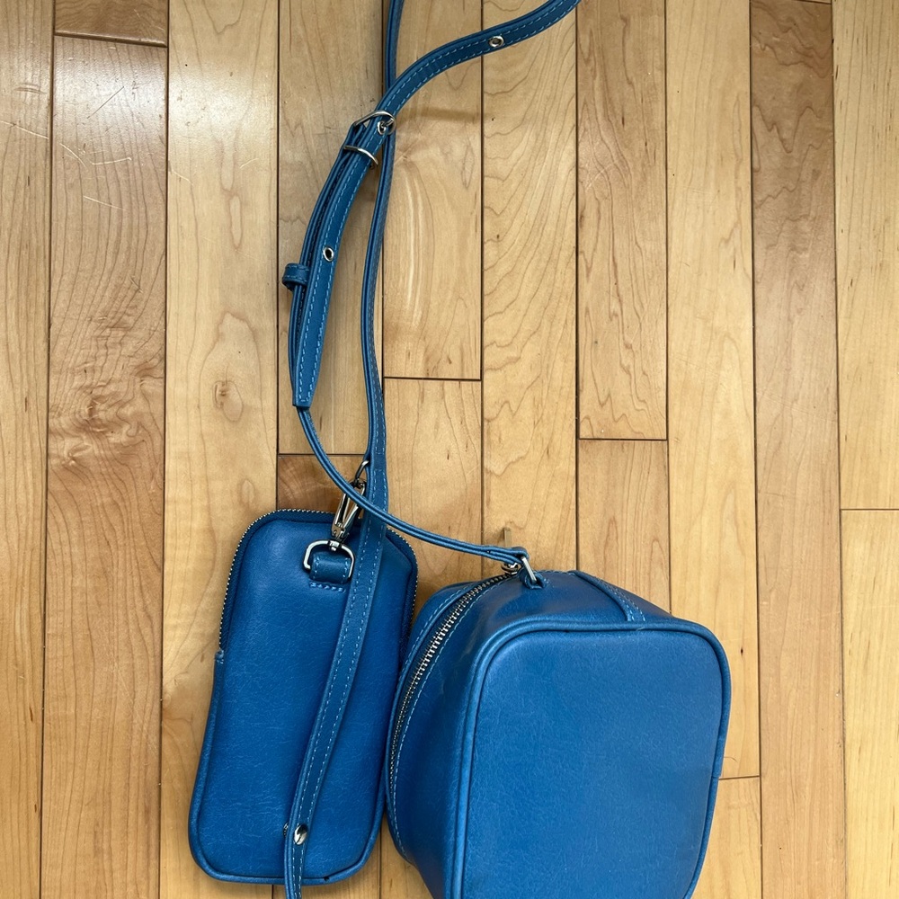 Matt & Nat Vibrant Blue Crossbody Bag Set